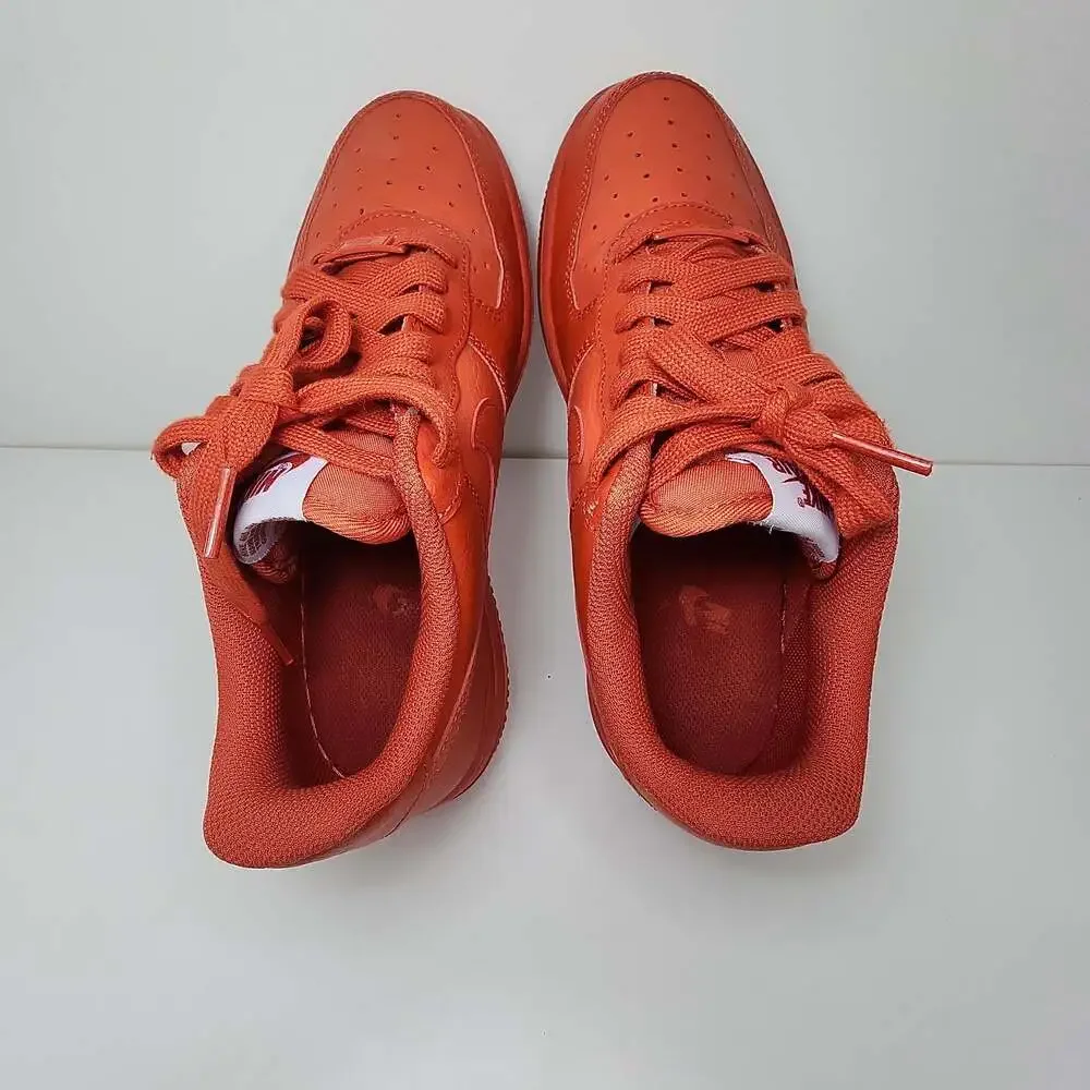 Nike Air Force 1 '07 Triple Mantra Orange Women Size 7.5
